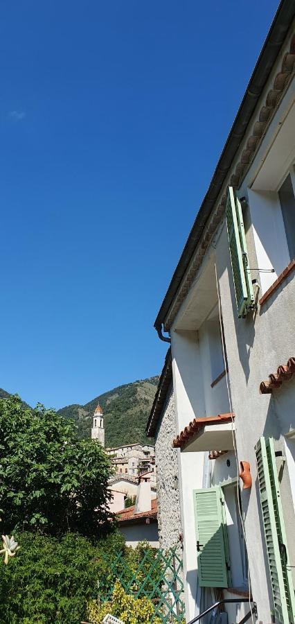 La Tiniera A Luceram - Maison Renovee 2023- Terrasse - Wifi - Village Des Creches Eksteriør bilde